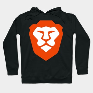 Brave Browser Logo Hoodie